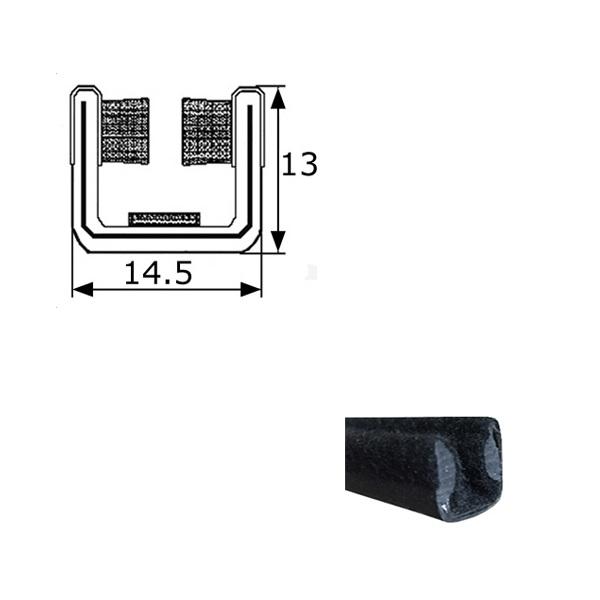 Thumb do produto Calha Rigida Universal / Fiat 600/850 - 14.5x13mmMGO