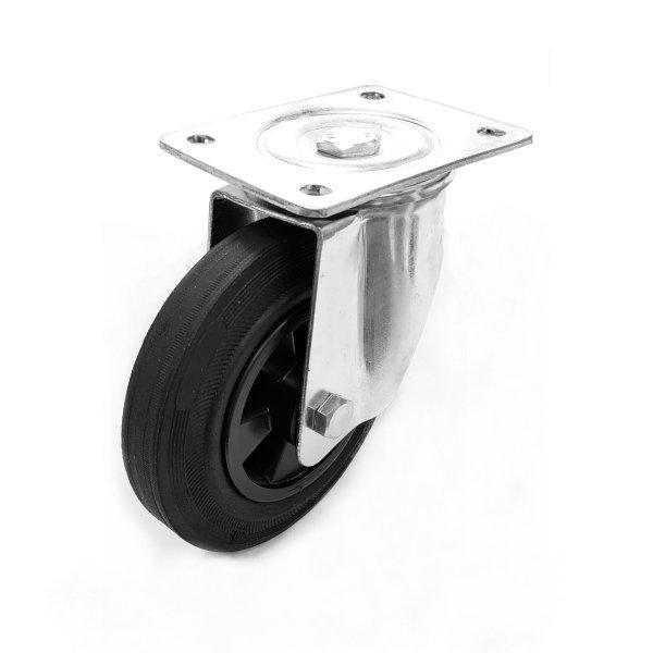 Thumb do produto Rodizio Chapa 100x80mm Roda 140x40mm Giratório MGO